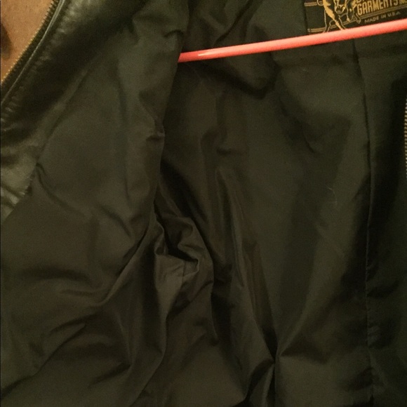 🖤 Raddest fitted FRINGE Black Leather Jacket! 🖤 - Picture 3 of 7